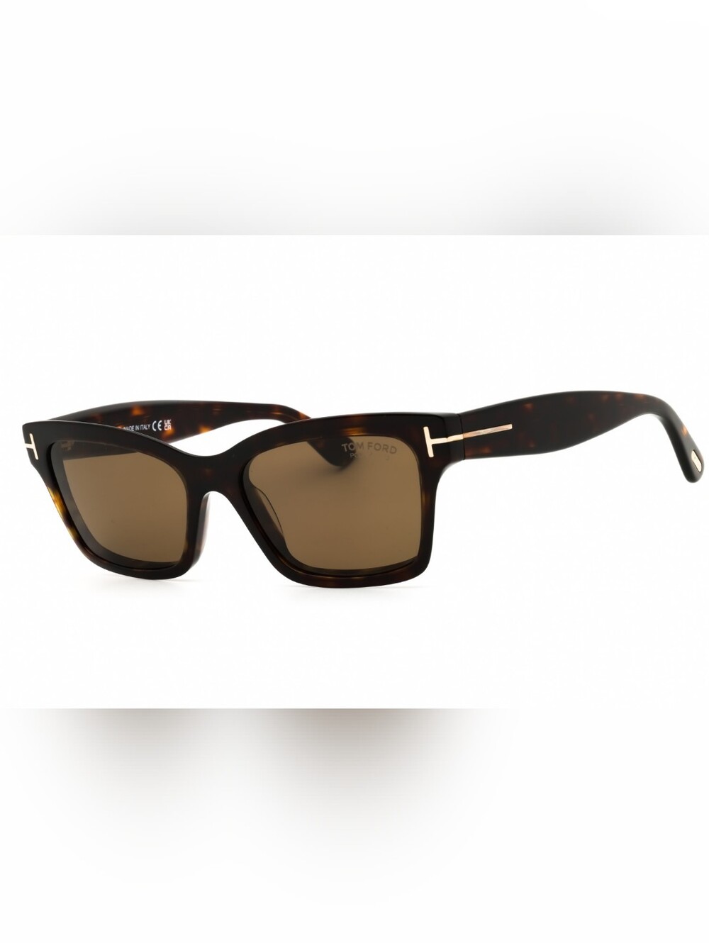 Tom Ford FT1085, Dark Havana / Brown Polarized, Size54X17X140, Woman's Sunglasse